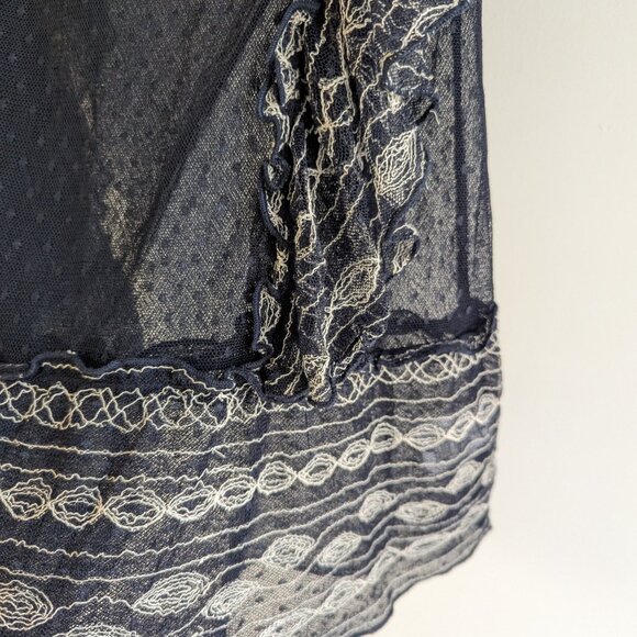 Anthropologie Maeve Sloane Dotted Top - Picture 7 of 7